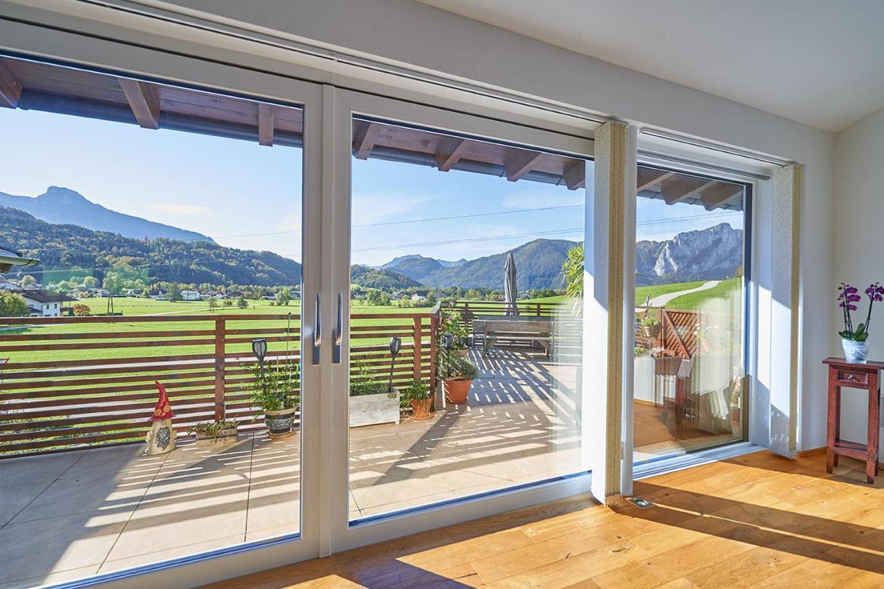 Bergblick Acht Mondsee Innerschwand Exteriör bild