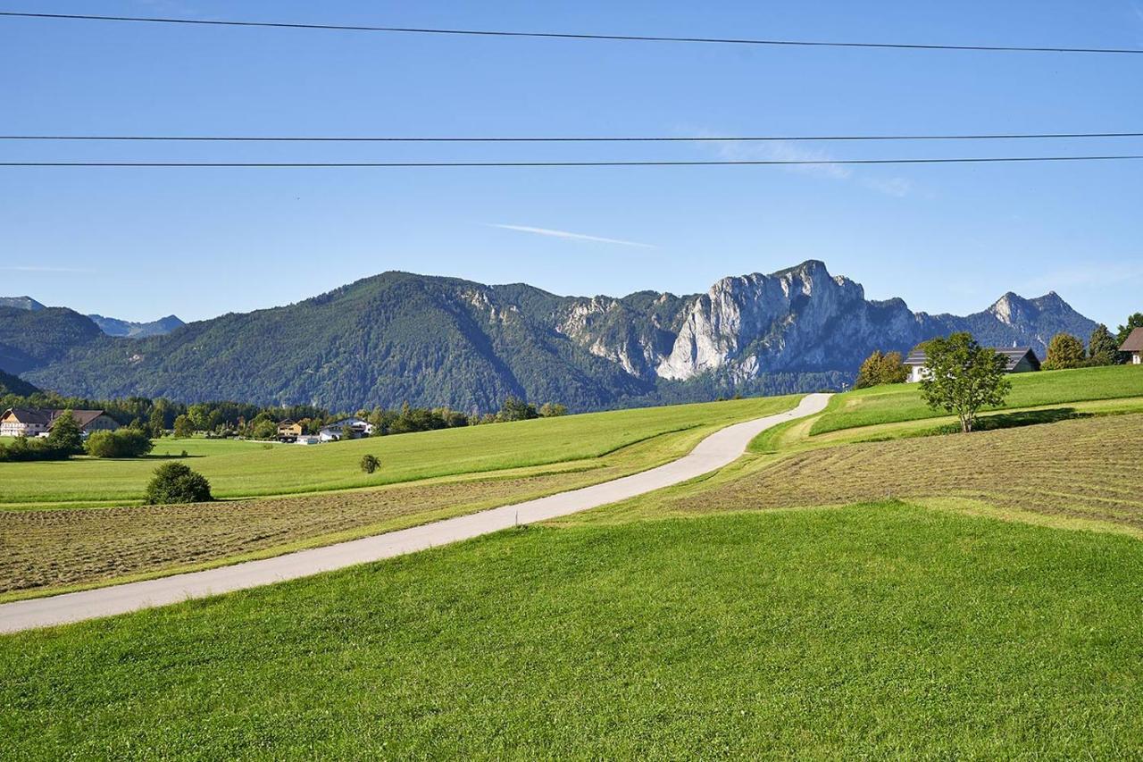Bergblick Acht Mondsee Innerschwand Exteriör bild