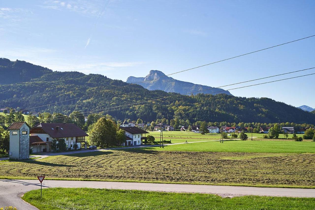 Bergblick Acht Mondsee Innerschwand Exteriör bild